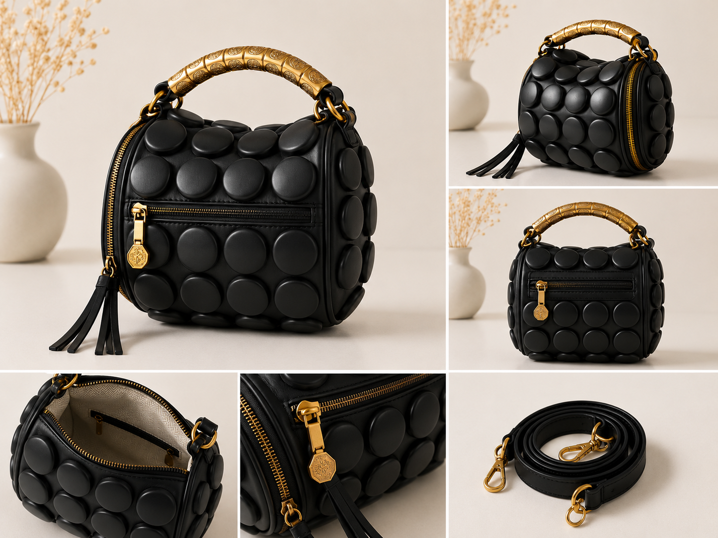 Bloom Bubble Top Handle Bag