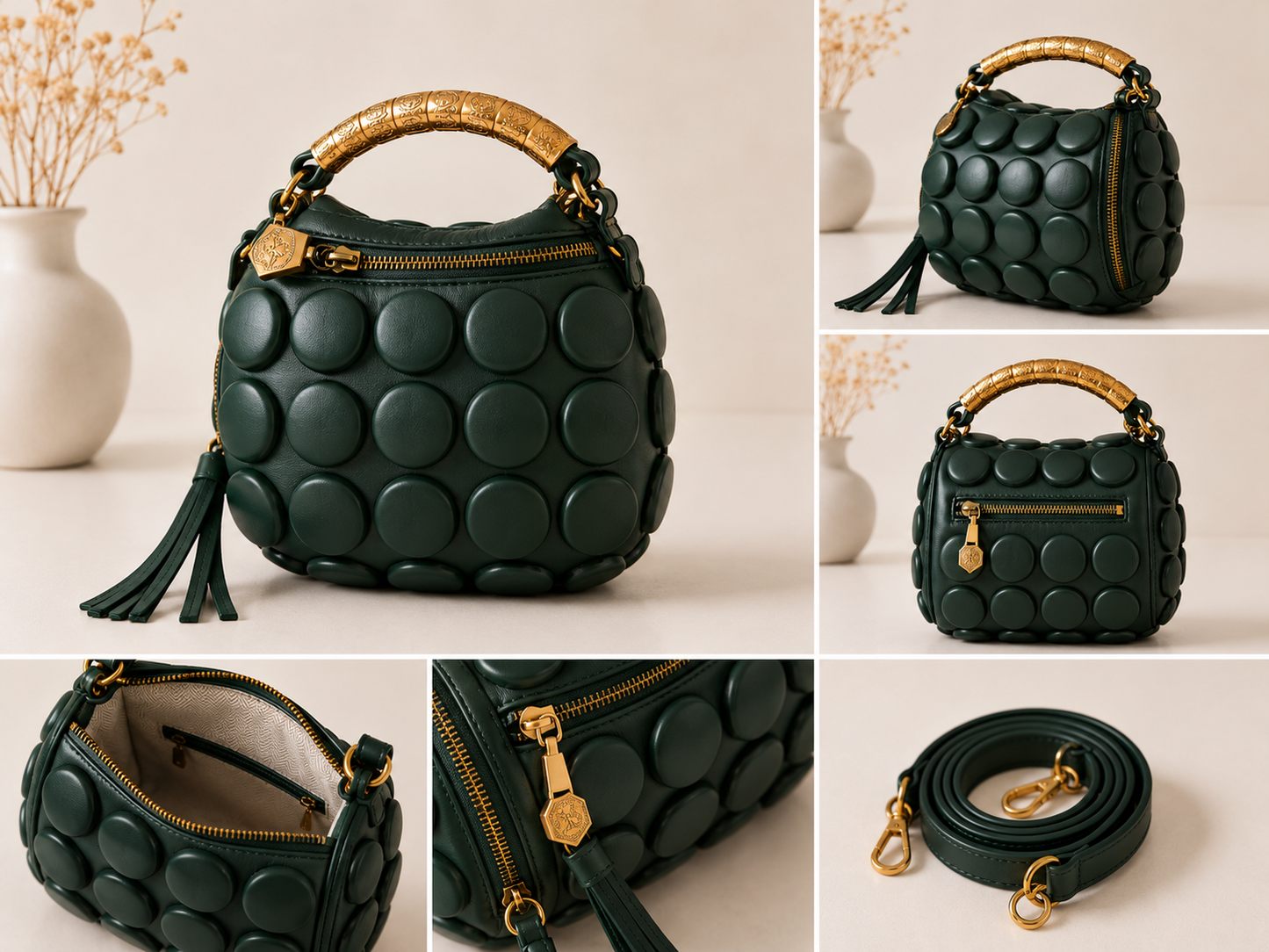 Bloom Bubble Top Handle Bag