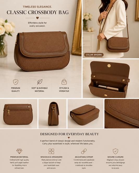 Classic Canvas CrossBody BaG