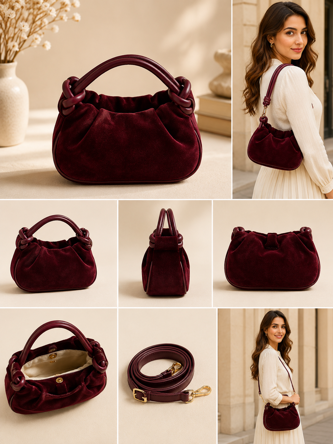 Velvet Grace Shoulder Bag