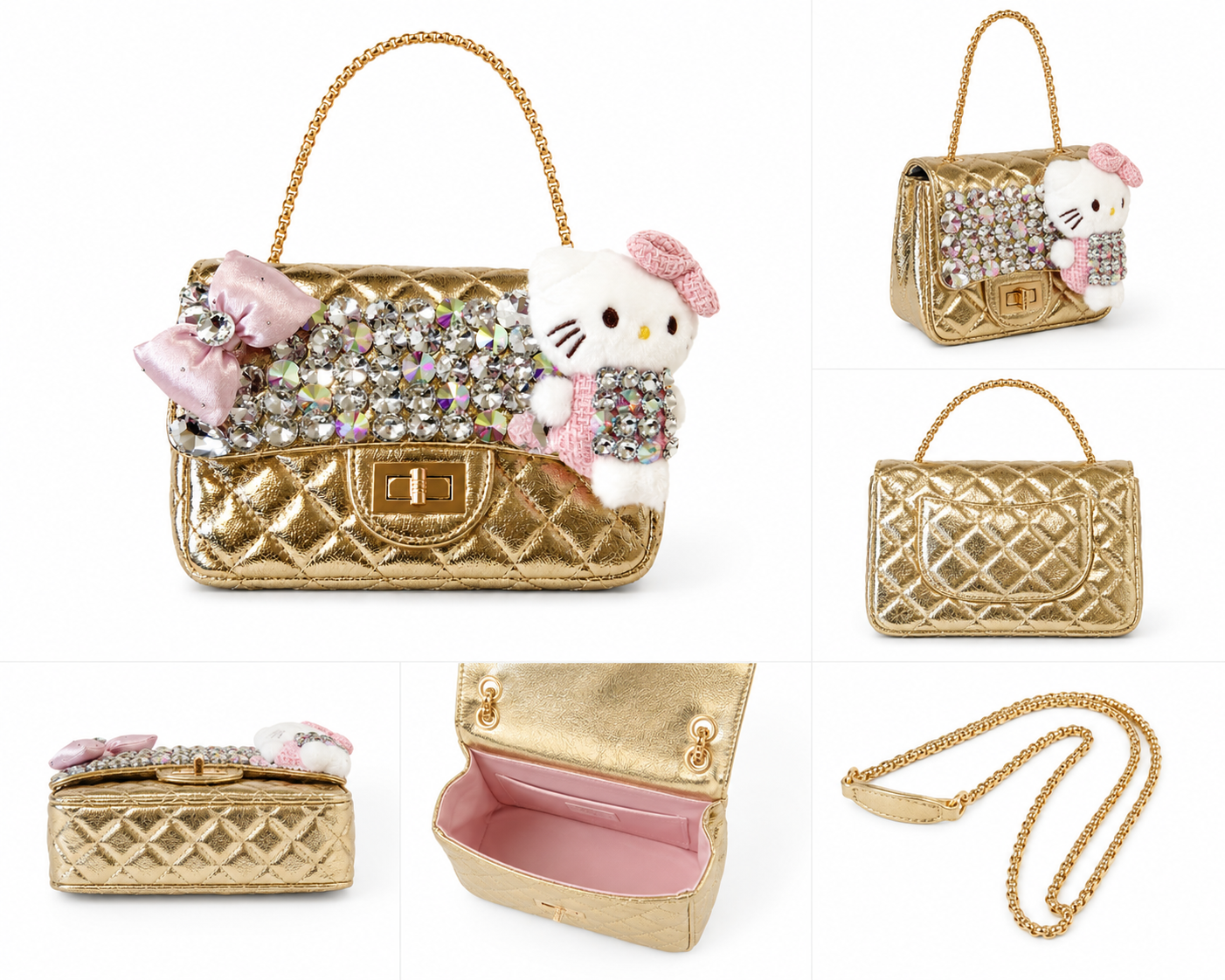 Hello Kitty Crystal Glam Chain BaG