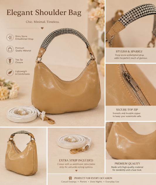Midnight Glam Shoulder BaG