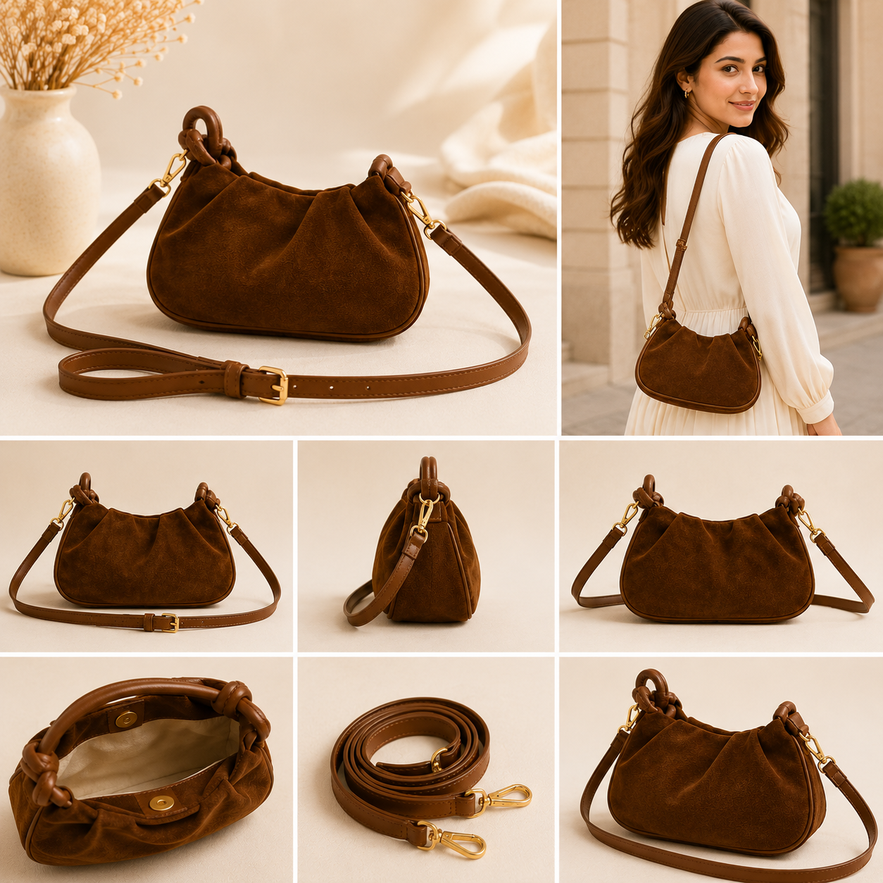 Velvet Grace Shoulder Bag