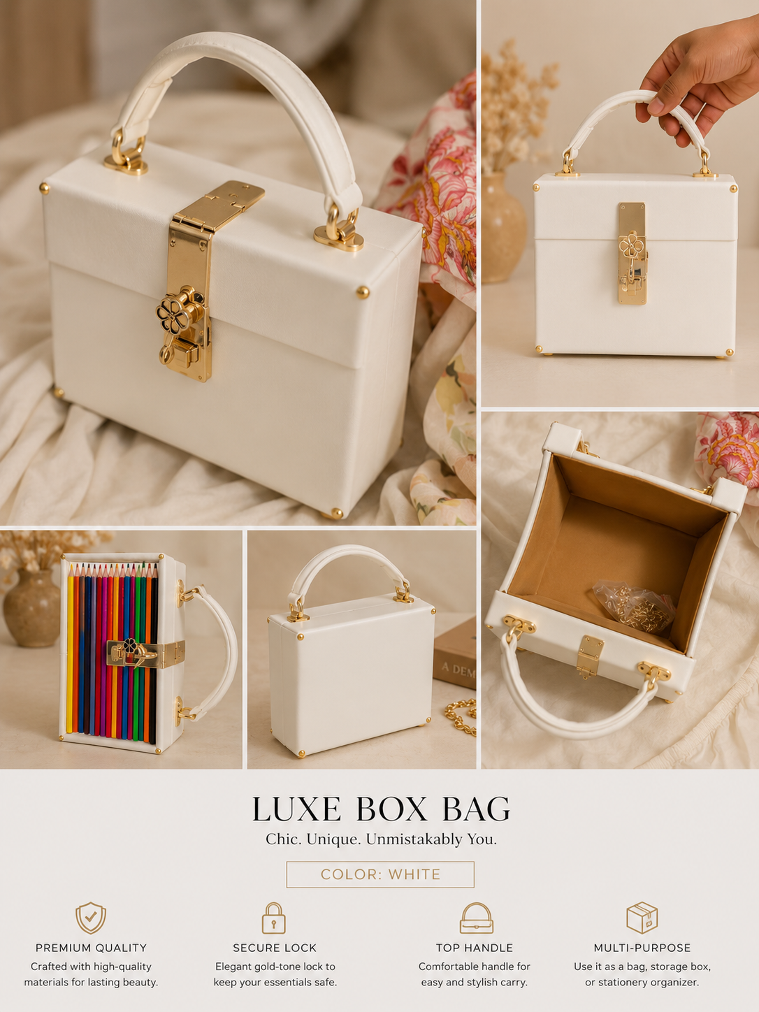 Bloom Pencil Box Bag