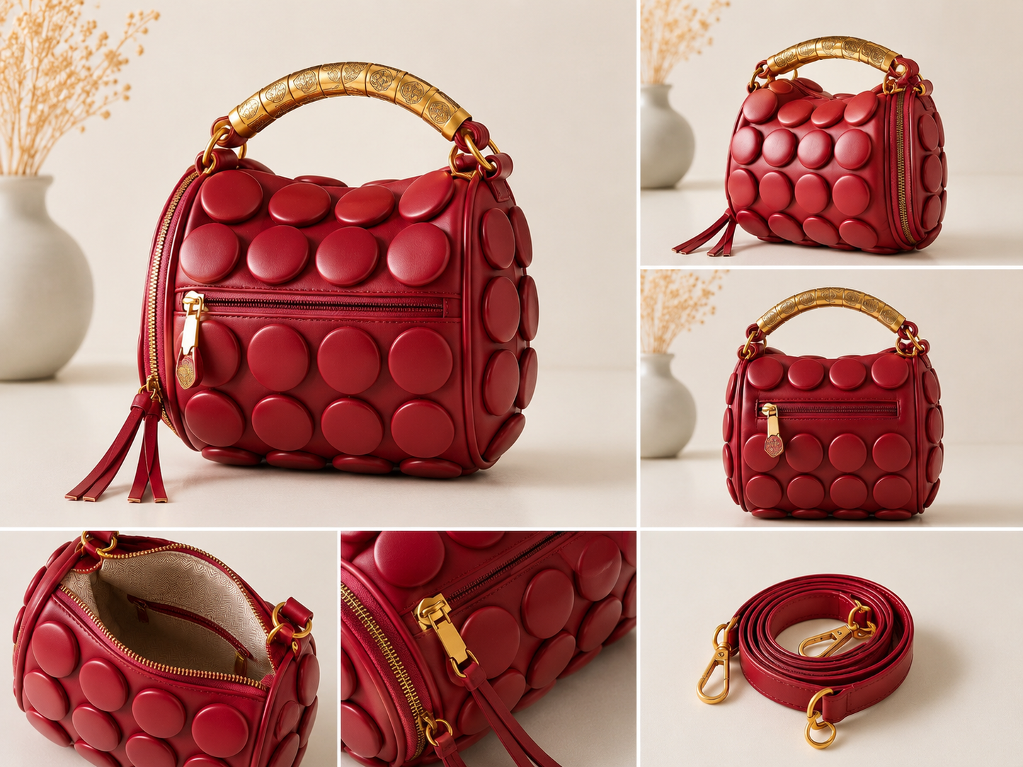Bloom Bubble Top Handle Bag