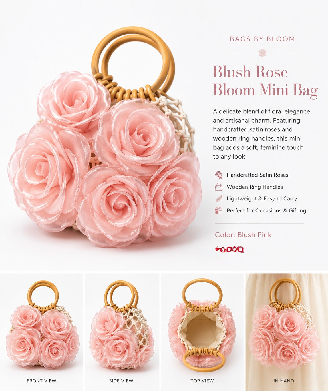 Rose Bloom Mini BaG